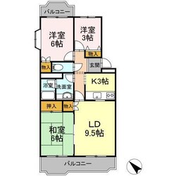 柿生駅 徒歩9分 3階の物件間取画像